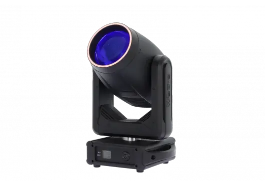 Lyre Beam 200W LED, anneau LED RGB, prismes