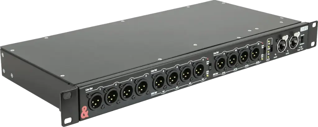Boîtiers de scène num. 96kHz - Extension 0x12 XLR Analog/AES