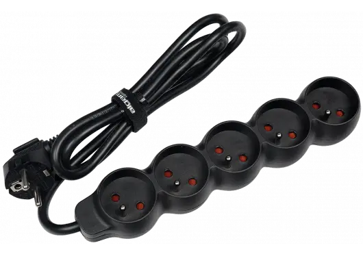 Multiprise 5PC 16A 3G1.5² 1,2m