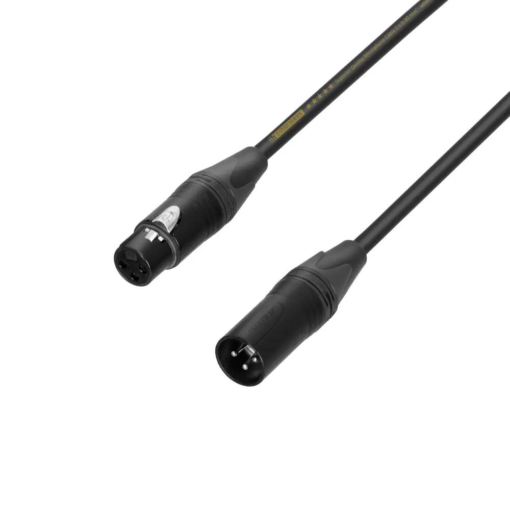 Neutrik XLR3 M/F 5m