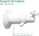 CELLONIC Support caméra de surveillance avec filetage 1/4"