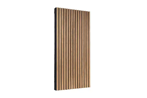 SlatFusor 2S – Panneau acoustique à lattes de bois de 5 cm avec support de montage